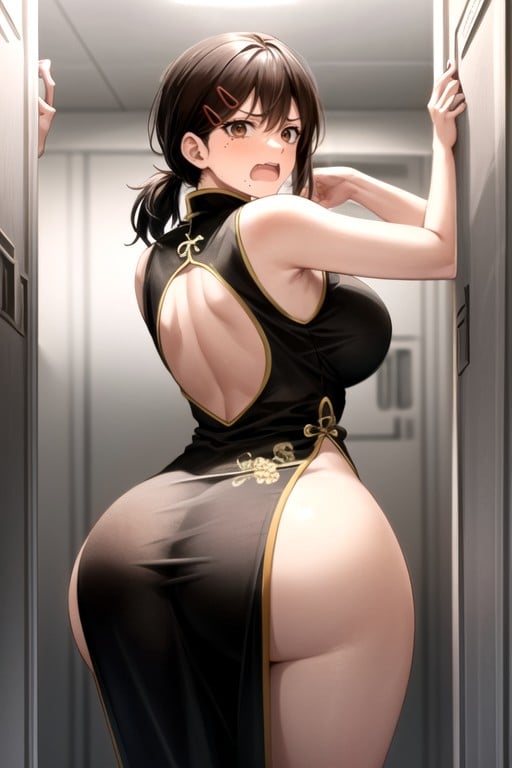 Locker Room, Showing The Whole Body, Chinese Dress Hentai IA pornografia