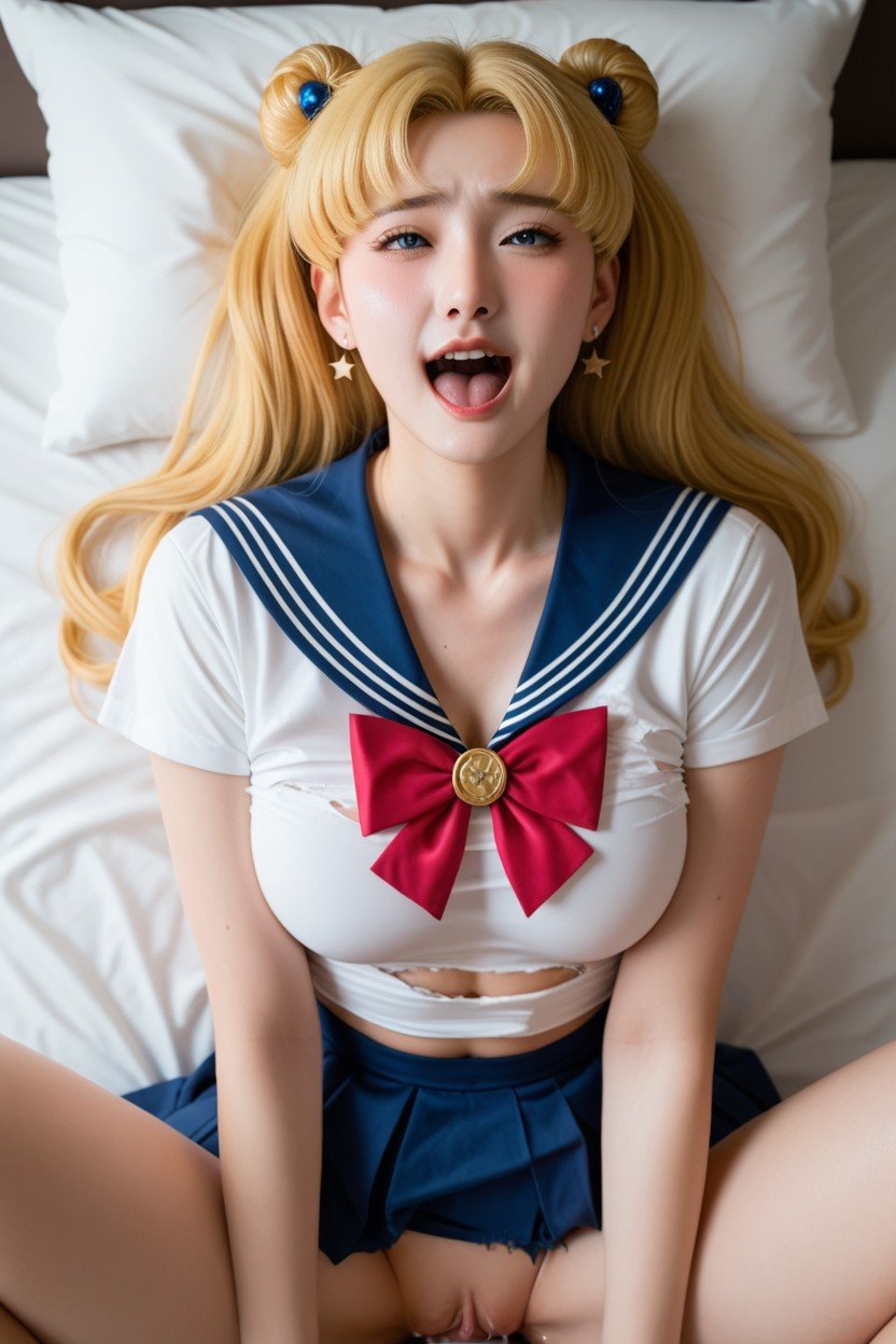 Sailor Venus, Torn Clothes Missionary Style, 睡房AI獸人黃片