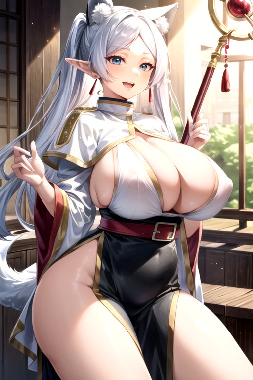 Tierna, Bedroom, Kitsune EarsPorno AI Hentai