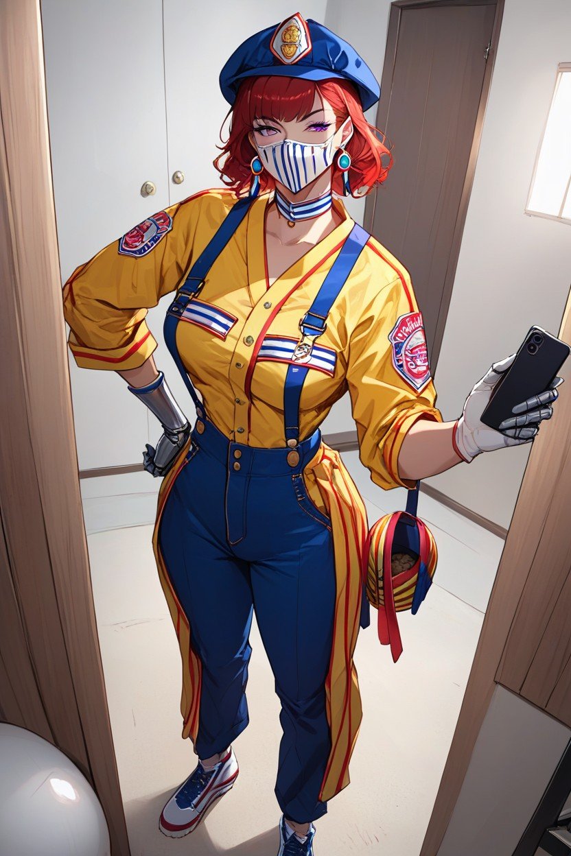 Uniforme De Béisbol, Agricultor, BoinaPorno AI Hentai