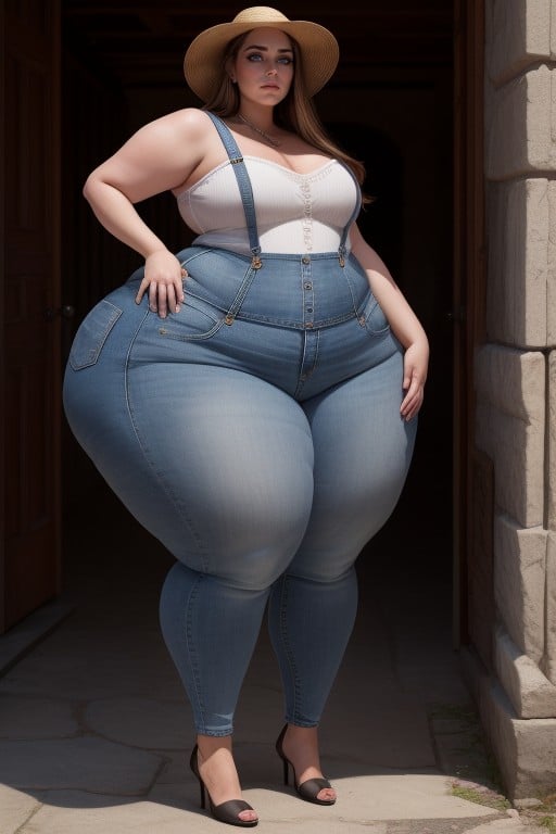 Agricultor, Massive Ass, The Fattest Woman EverPorno AI