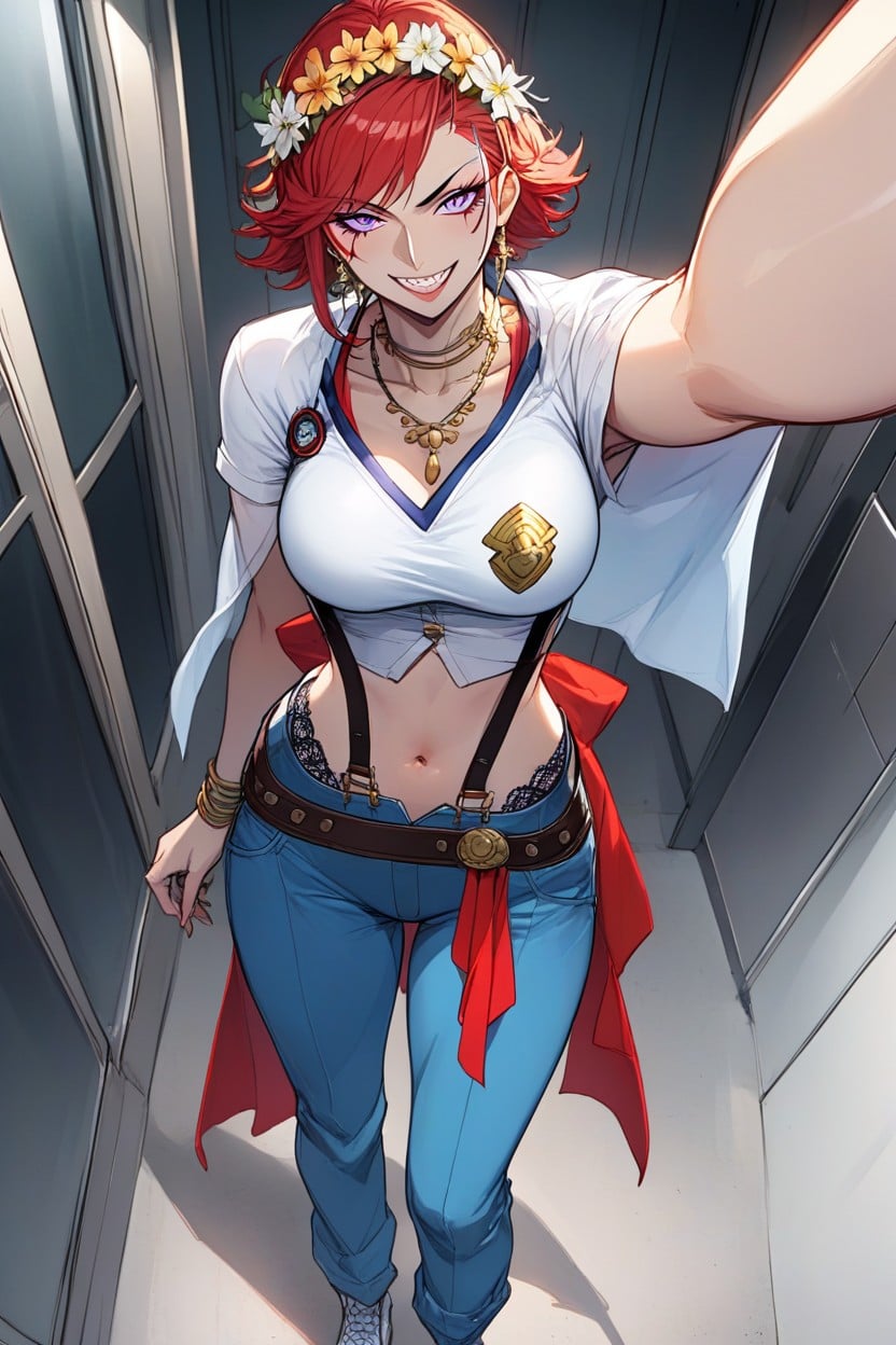 Diadem, Barista, Sporty Shorts Hentai AI Porn