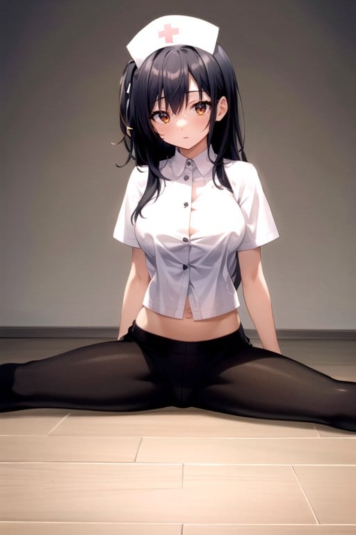 Black Hair, Nurse, Fit AI Porn