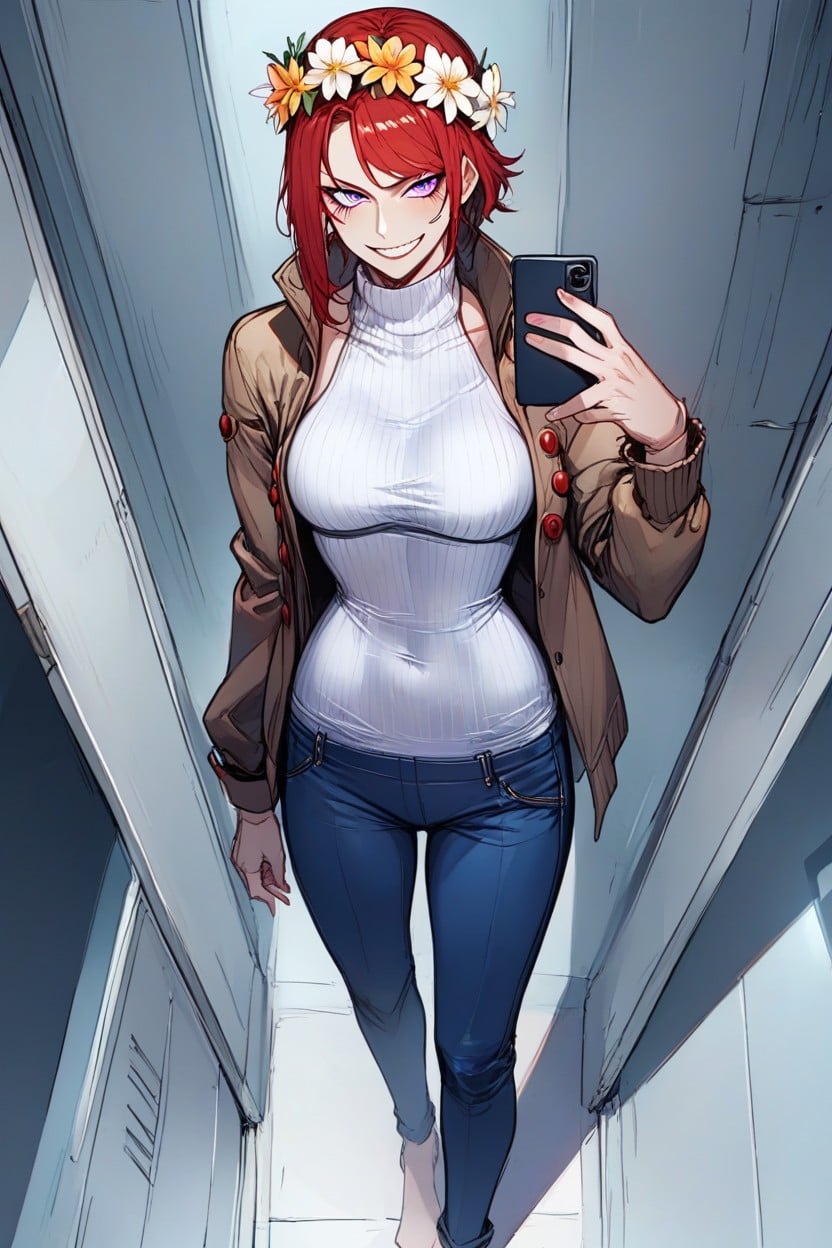 Red Hair, Medieval, Pixie Cut Hentai AI Porn