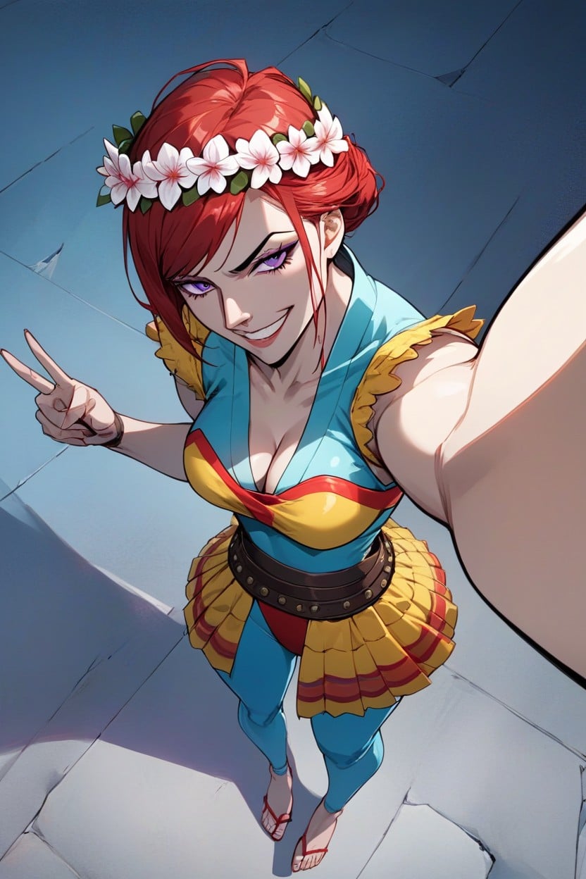 Tunic, Swimsuit, Clown Hentai AI Porn