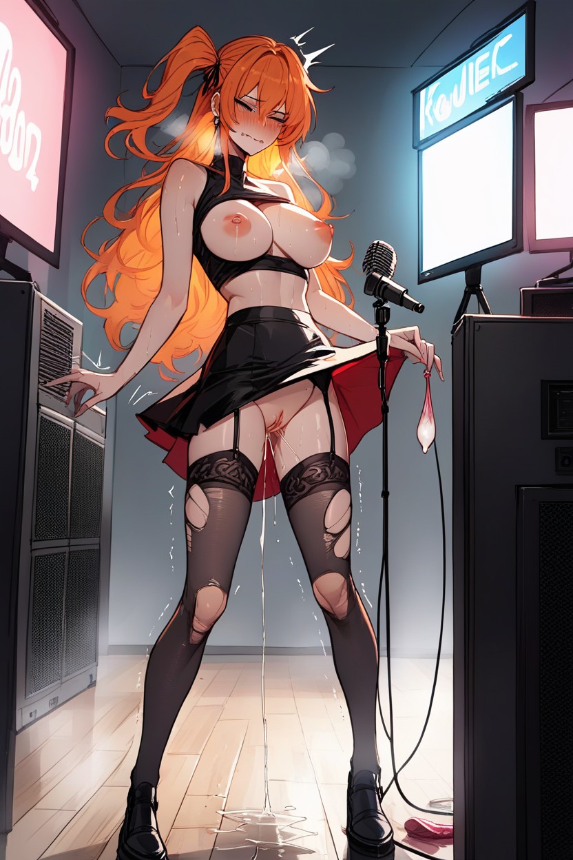 Five Fingers, Bounce Lines, Neon Hentai AI Porn