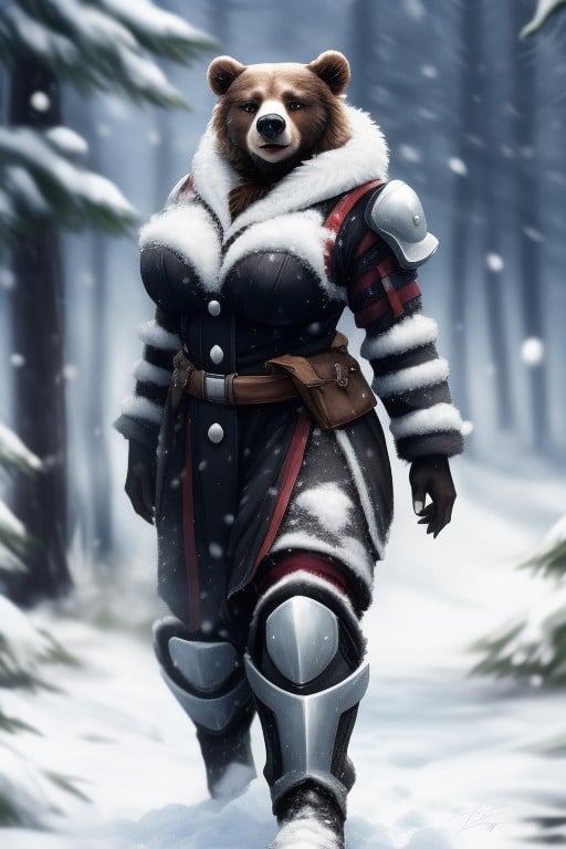 Nieve, Pechos Masivos, OsoPorno AI Furry