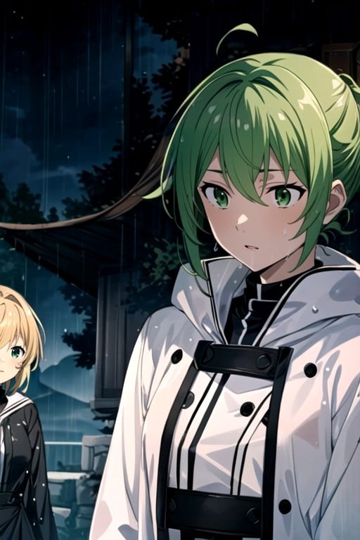 Mushoku Tensei, 2 Personnes, Éclairage De ContourPorno IA