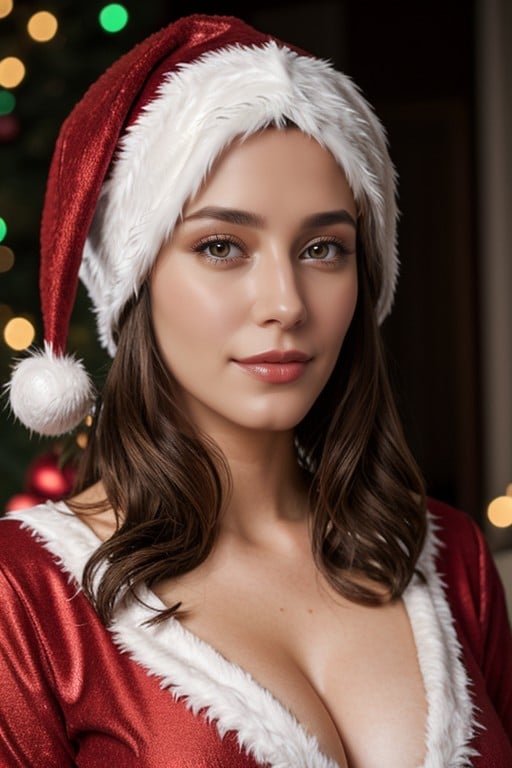 Large Breast, Jewish, Christmas AI Porn