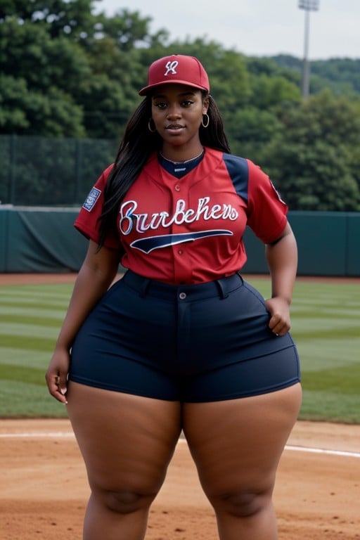 Africana, Ssbbw, Desde AtrásPorno AI