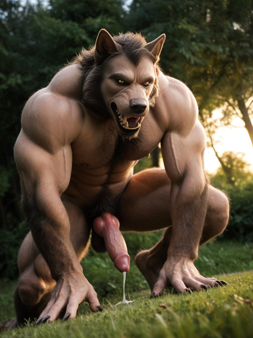Nipples, Big Hairy Nutsack, Orgasm AI Gay Porn