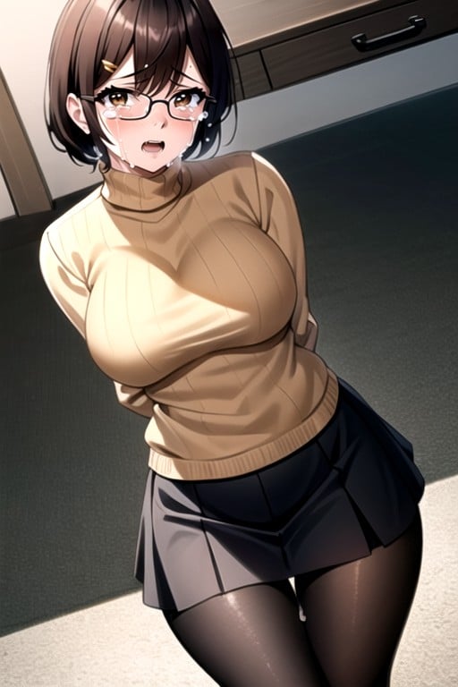 Choro, Bunda Grande, Velma (scooby Doo) Hentai IA pornografia