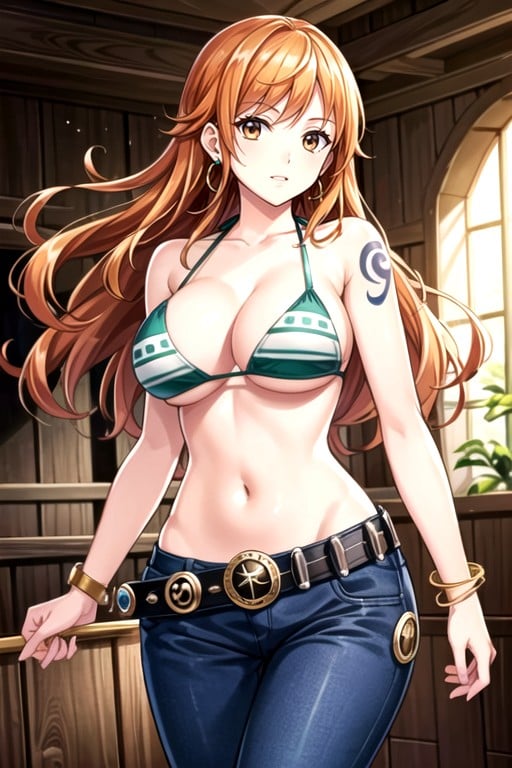 Suédoise, Nami (one Piece)Porno IA