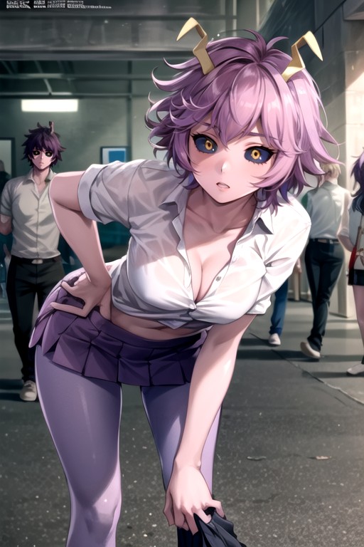 Saia, Ashido Mina (my Hero Academia), Curvando-se Pornografia de IA