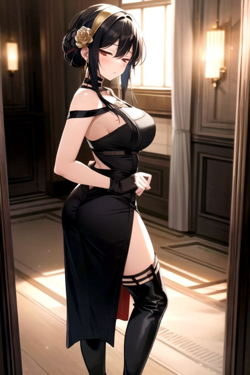 Yor Briar From Spy X Family Is A Tall, Yor Forger (spy X Family), Slender Woman With Long Black Hair AI Gay Porn