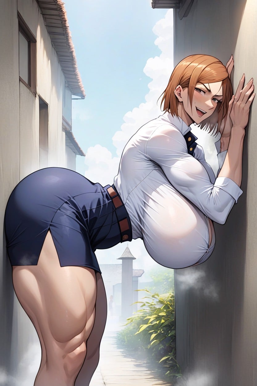 Intense Bounce Line, Gigantic, Excited Hentai AI Porn