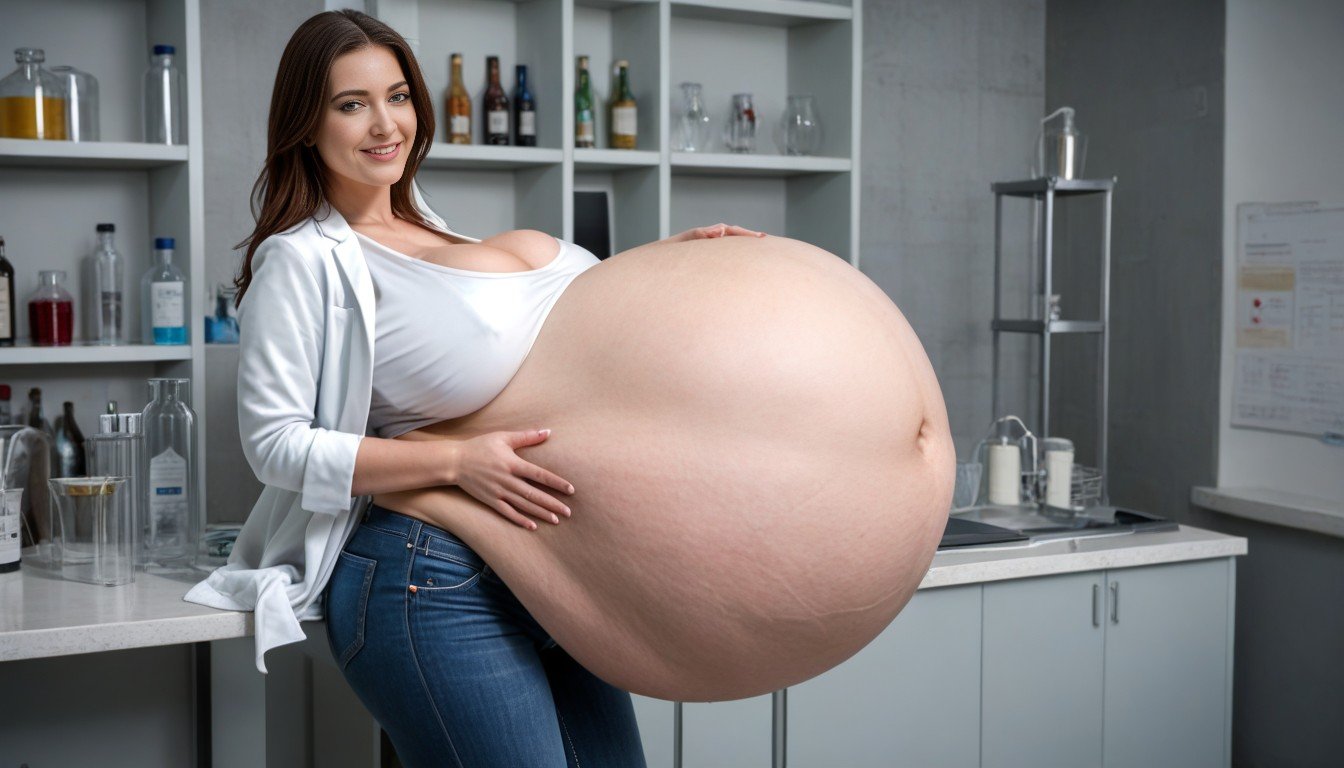 Vore Bulges In Belly, Bosse Sur Le Ventre, Regarder La VisionneusePorno IA