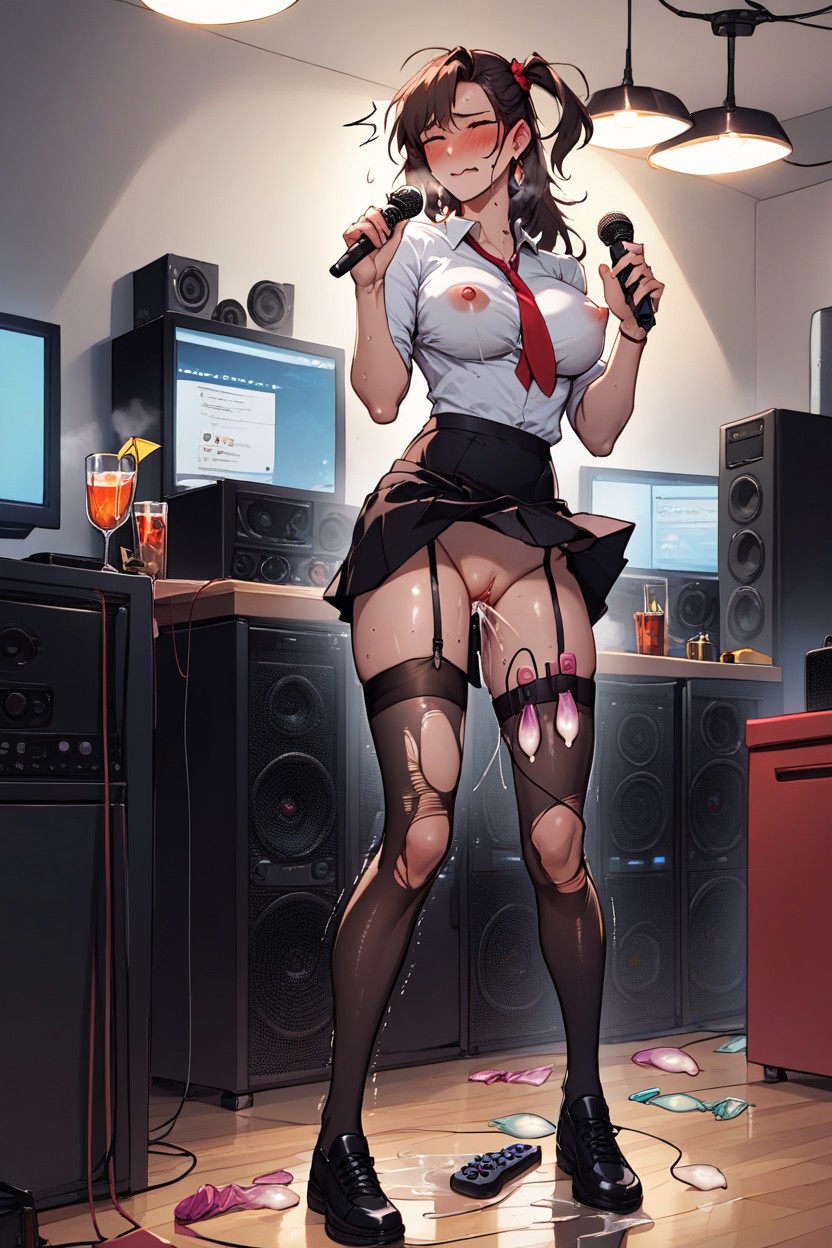 Ultra Detailed, Standing, Embarrassed Hentai AI Porn