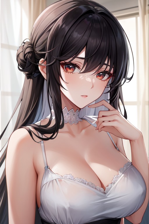 Usually Tied In A Low Bun She Has Red Eyes And A Fair Complexion Her Elegant And Sharp Appearance Contrasts With Her Calm And Sometimes Awkward Demeanor, Yor Briar From Spy X Family Is A Tall, Slender Woman With Long Black Hair Hentai AI Porn