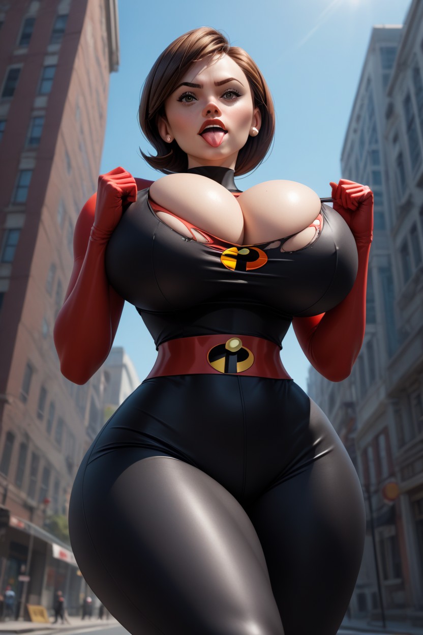 Elastigirl, Character Elastigirl From The Incredibles, Disney Milf Step Step MomPorno AI