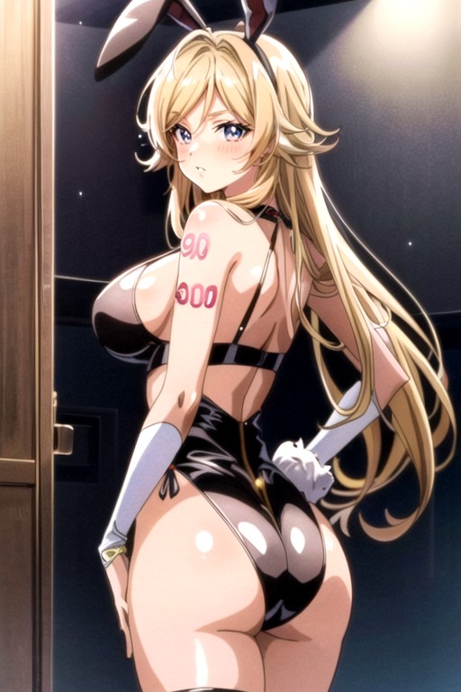 Costume De Lapin, Wavy, S Anime StylePorno IA