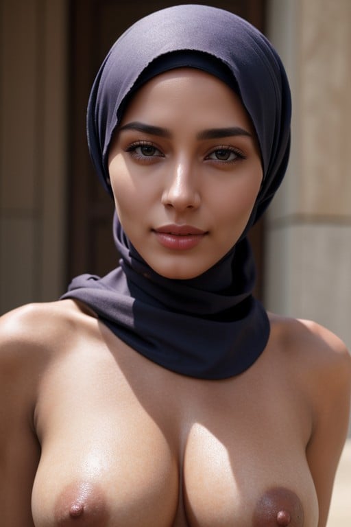 Hijab Big Boobs Naked Blowjob AI Porn