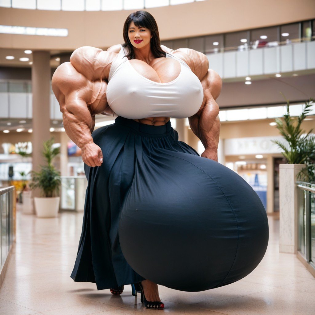Mall, Futa Is Always Bigger, Hyper Gigantic Penis AI Gay Porn