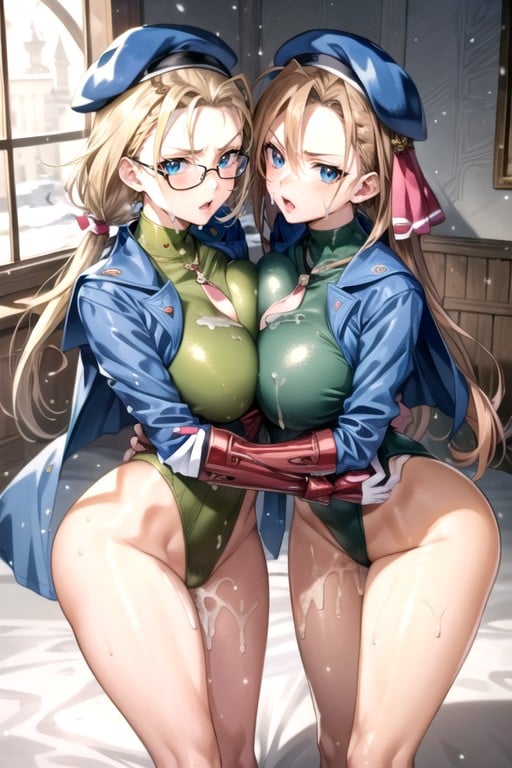 Standing, Harem, Blue Hour Hentai AI Porn