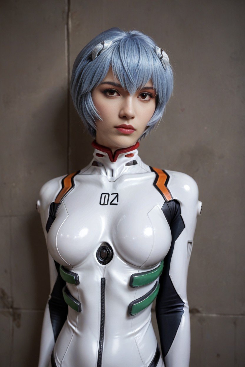 Weary Sexy Tight Suit, Sexy Fit Woman, Rei AyanamiニューハーフAIポルノ