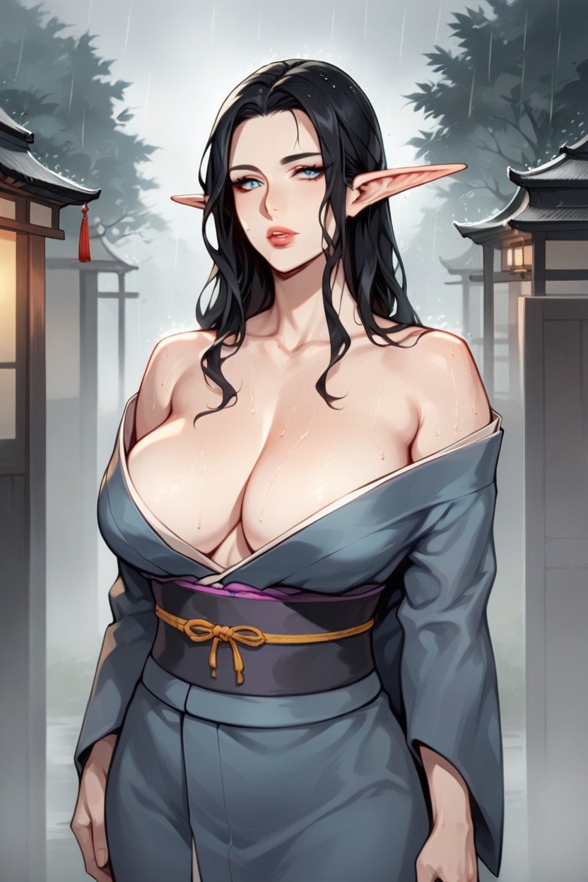 S, Long Elf Ears, Pale SkinAI黄片