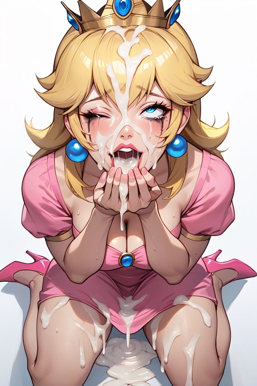 Cum Everywhere, Creampie, Cum On Cheeks Hentai AI Porn