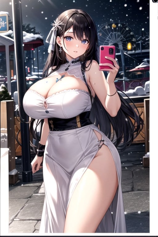 Parc D'attractions, Ssbbw, Il NeigePorno IA Hentai