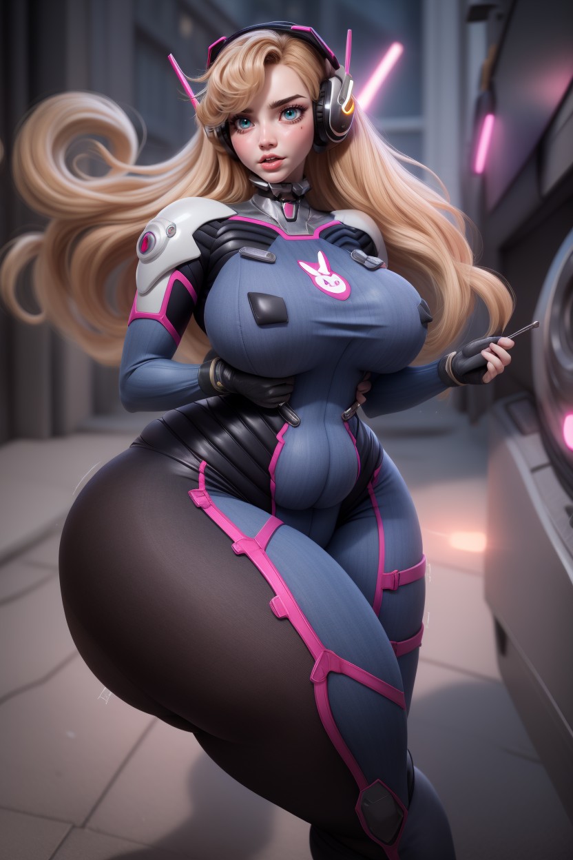 D'va, Ultra Slut, No Defects Hentai AI Porn