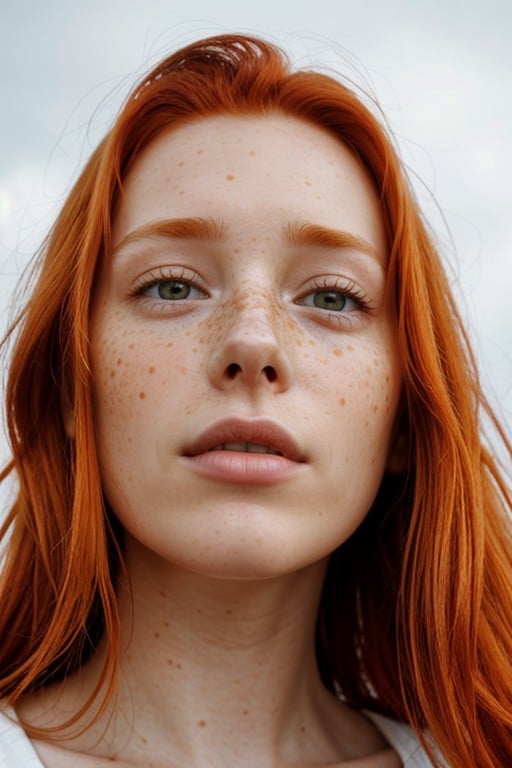 Freckles, Ginger, Angry Shemale AI Porn