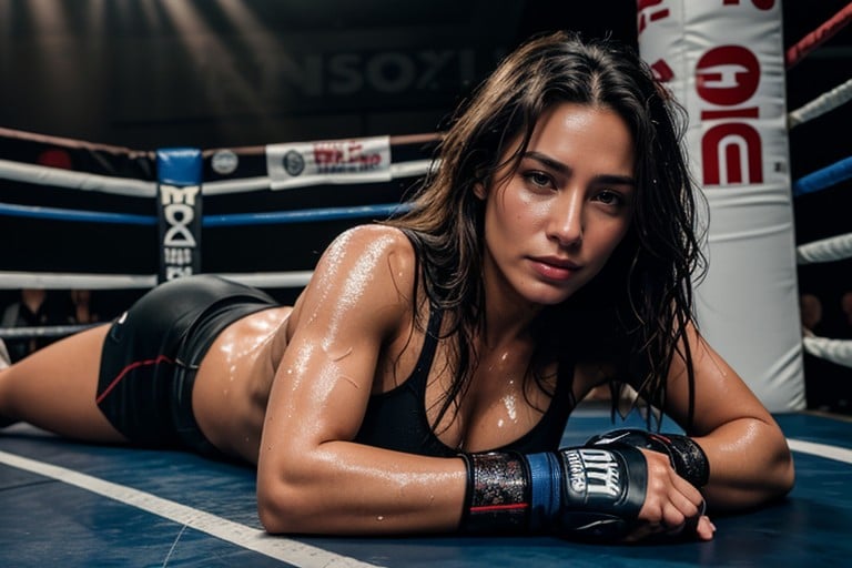 Chubby, Inside A Boxing Gym, 側視圖AI黃片