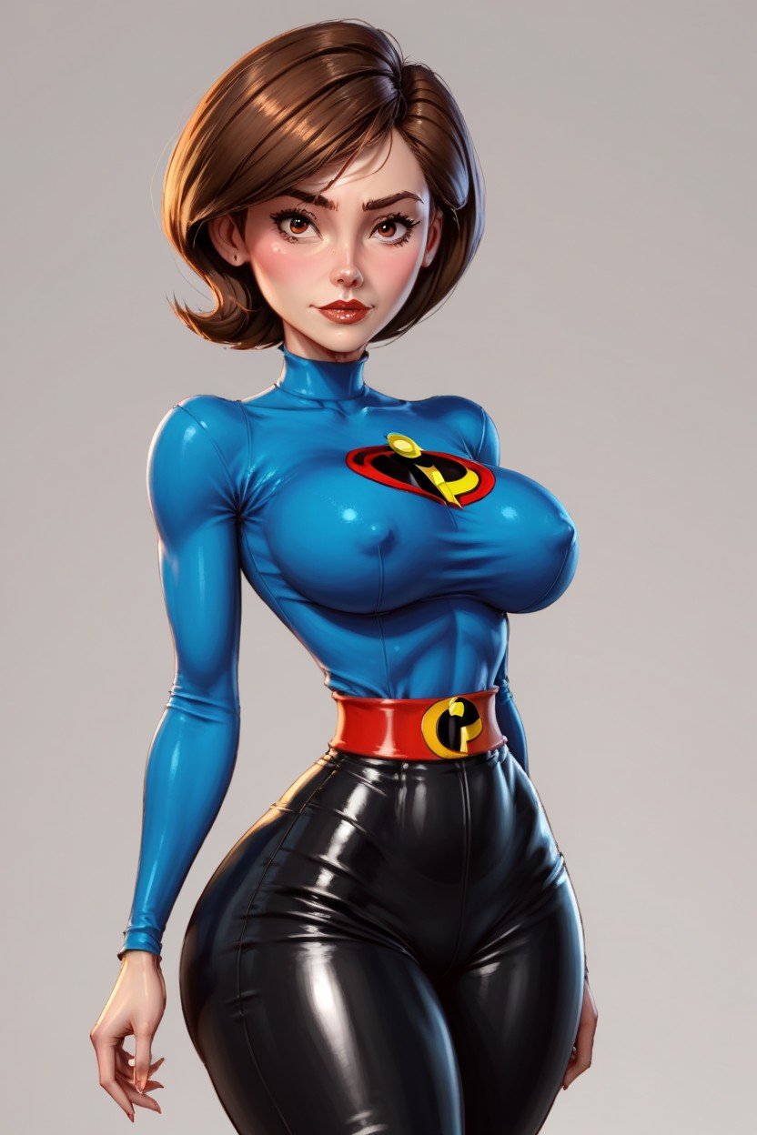 Disney Huge Tits, Character Elastigirl From The Incredibles, ElastigirlPorno AI