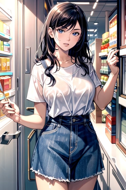 Cómic, Tienda De Alimentación, AtardecerPorno AI Hentai