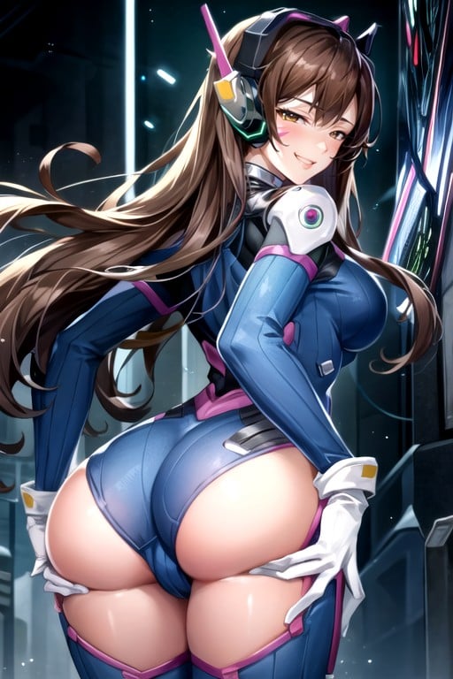 D'va (overwatch), Petit Cul, MaigrePorno IA Hentai