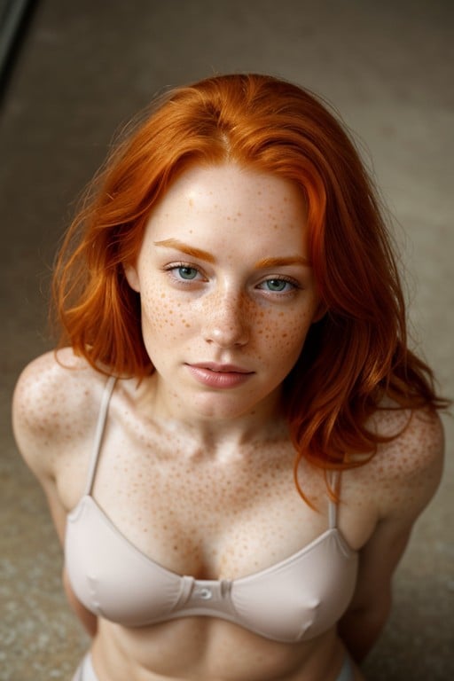 Fit, Freckles, Angry AI Porn