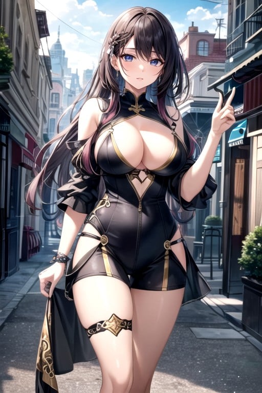 Halls, City Background, SfwPorno IA