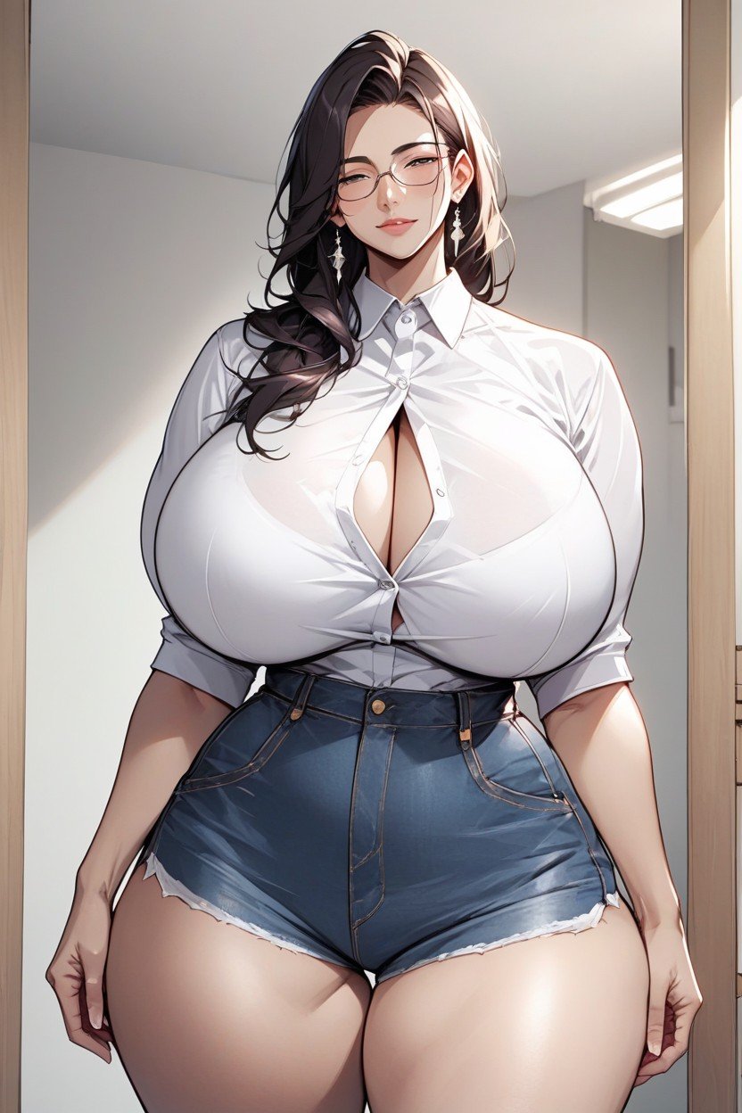 Kurenai Yuhi, 乳房擴張, 極端下半身沉重AI獸人黃片