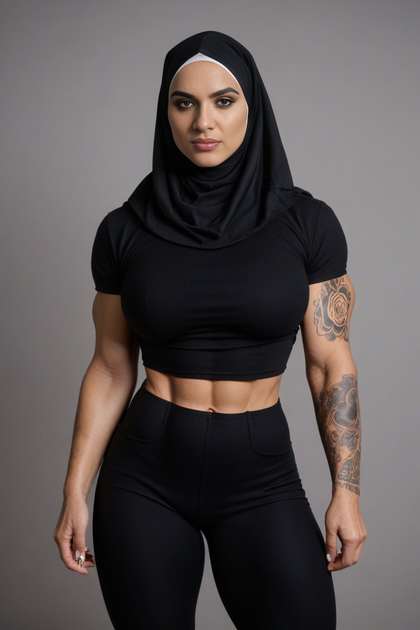 Massive Big Thick Woman, Miriff, Arab AI Porn