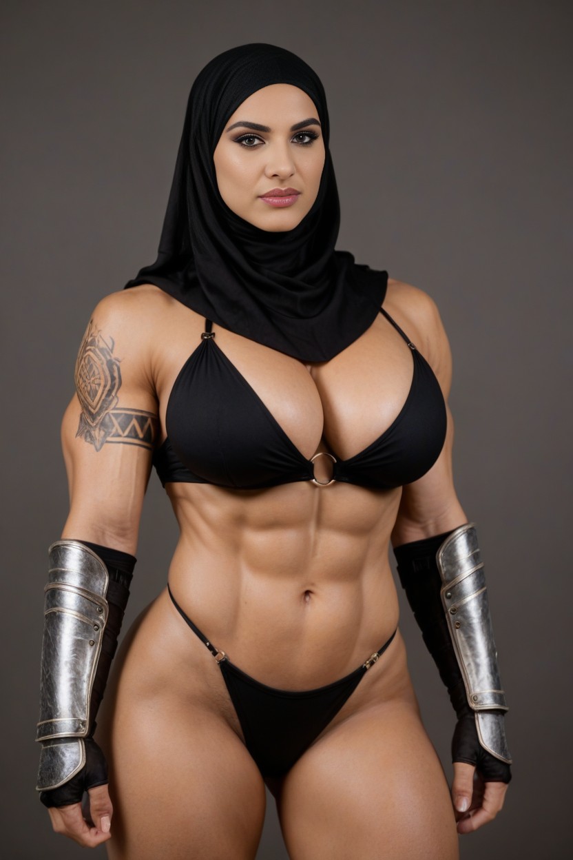 Face, Small Breast, Tattoo AI Porn