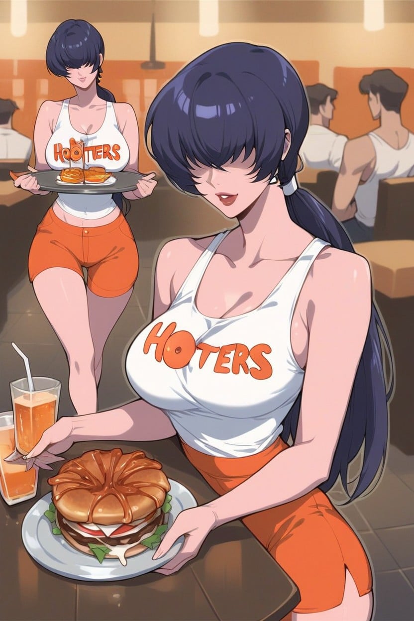 Multiple Views, Narrow Breasts, Storytelling Hentai AI Porn