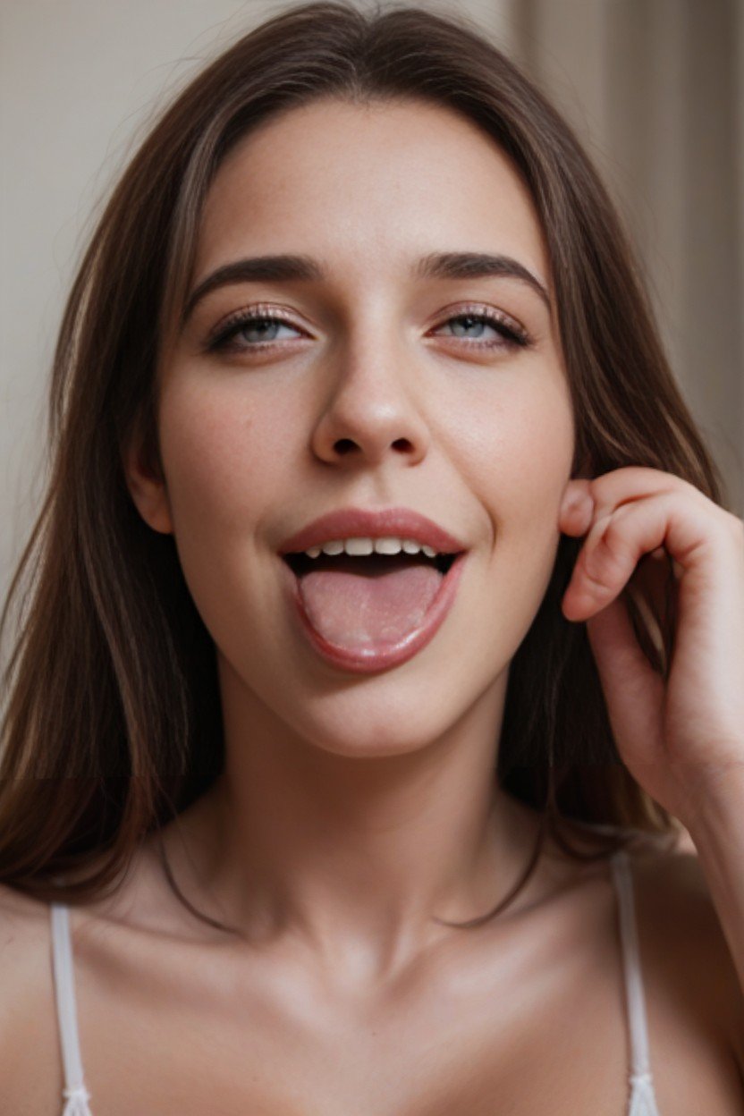 Ahegao, Horny, Tongue Out AI Porn