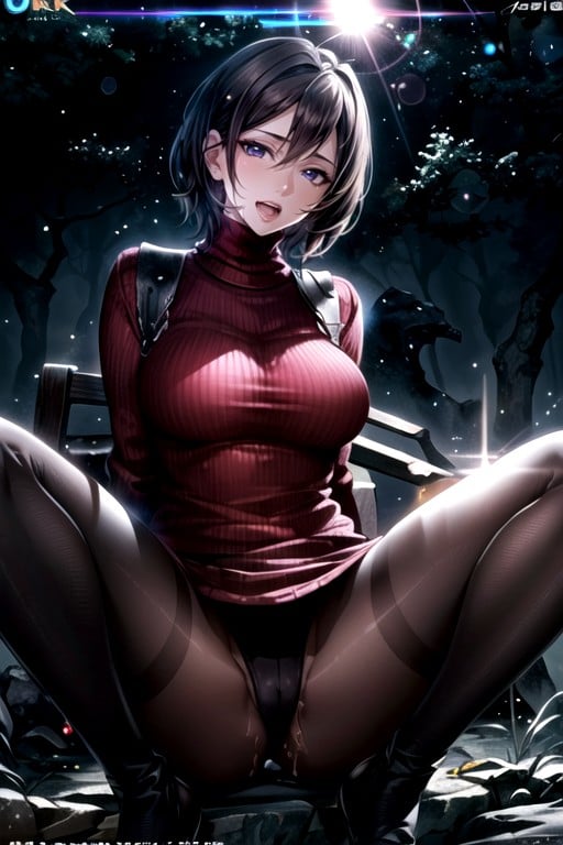 Ada Wong (resident Evil), Floresta, Latina Hentai IA pornografia