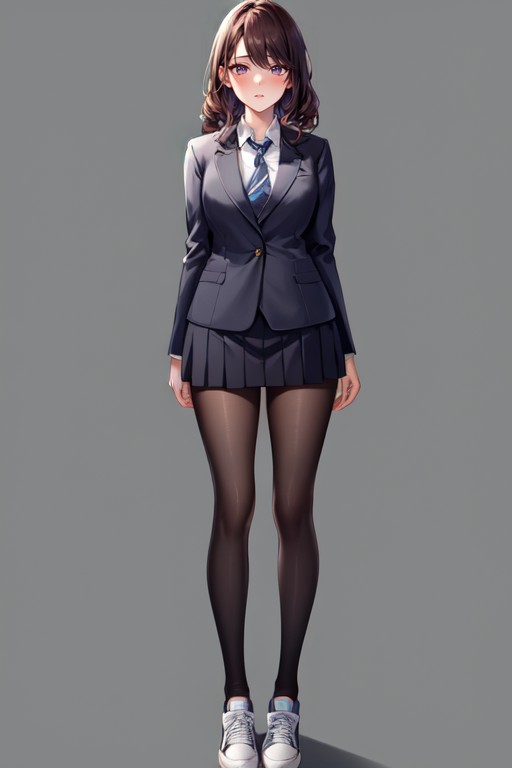 Tights With Cutouts, 1 Persona, BlushPorno AI