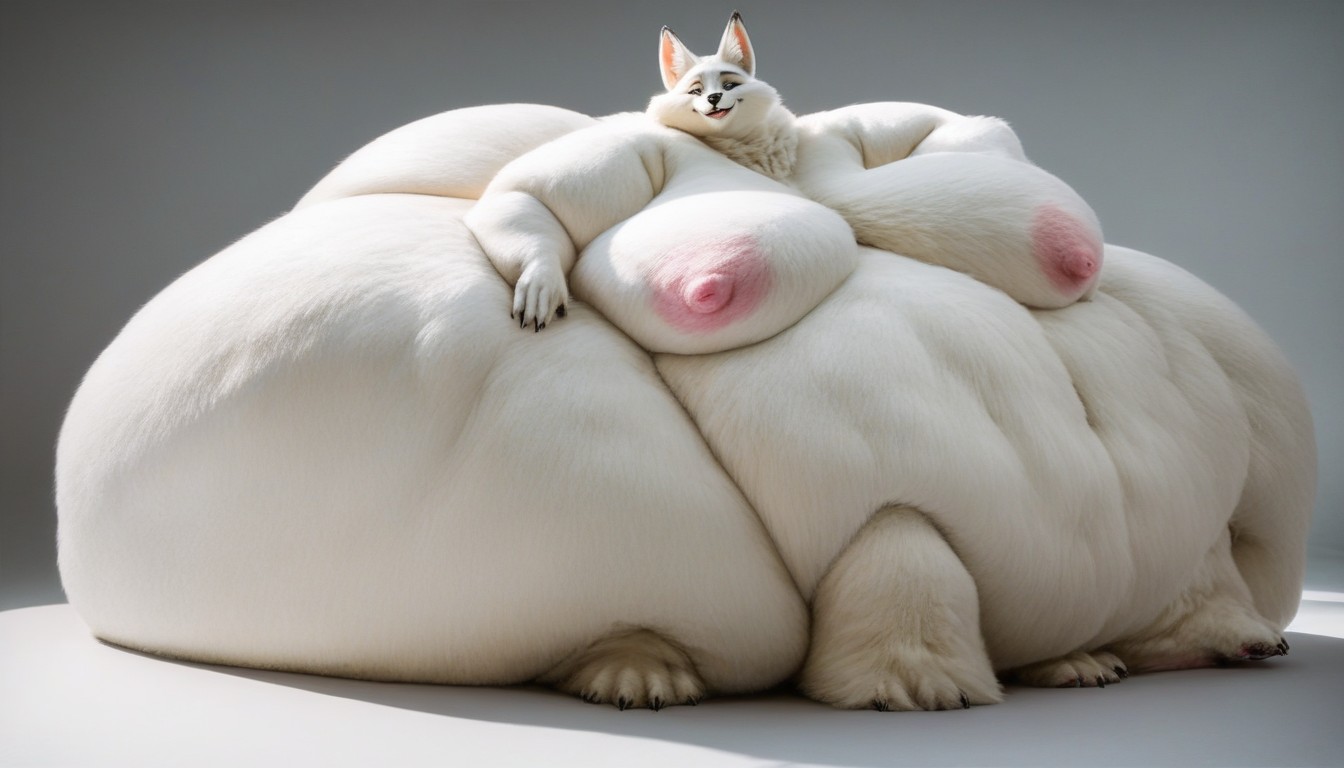 Extremely Hyper Obese, Extremely Hyper Fat, Extremely Hyper Fat Furry AI Porn
