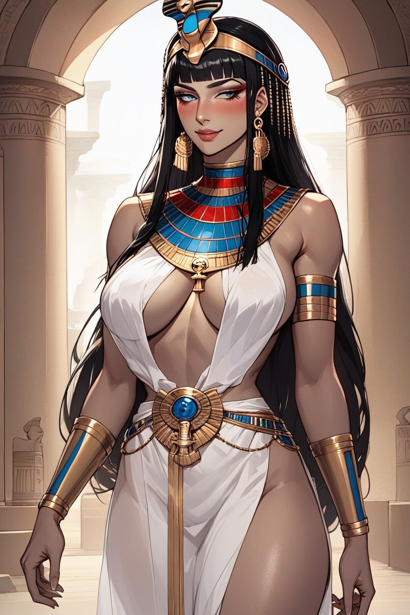 Egyptian, Horny, Bobcut Furry AI Porn