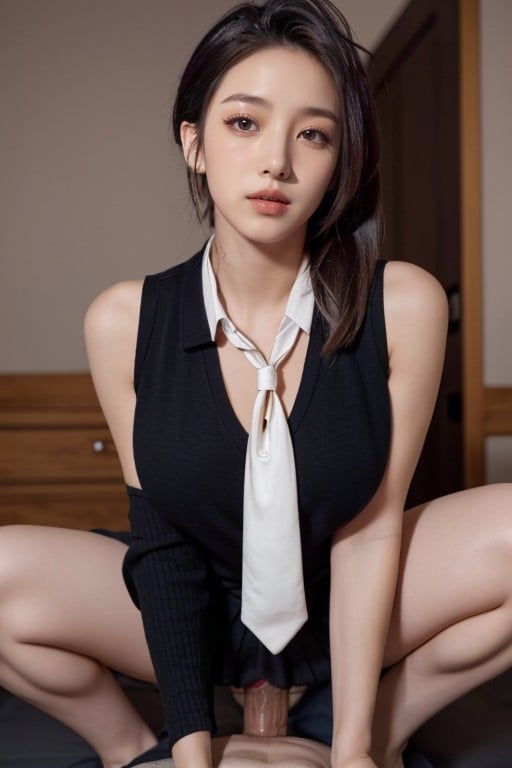 紫色眼睛, Wonyoung From Ive, 化妝AI黄片